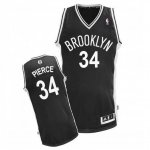 Maglia NBA Rivoluzione 30 Pierce,Brooklyn Nets Nero