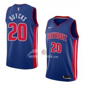 Maglie Detroit Pistons Dwight Buycks Icon 2018 Blu