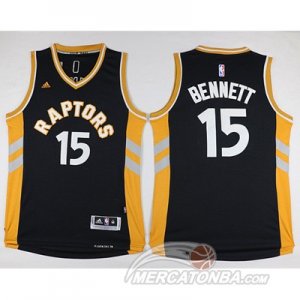 Maglie NBA Bennett,Toronto Raptors Nero Oro
