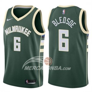 Maglie NBA Bucks Eric Bledsoe Icon 2017-18 Verde