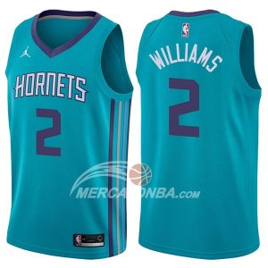 Maglie NBA Charlotte Hornets Marvin Williams Icon 2017-18 Verde