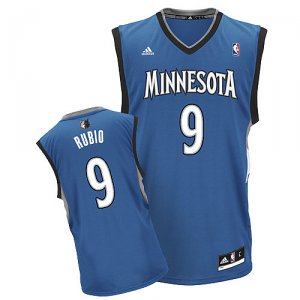 Maglie NBA Rivoluzione 30 Rubio,Minnesota Timberwolves Blu