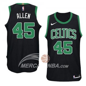 Maglie NBA Boston Celtics Kadeem Allen Statement 2018 Nero