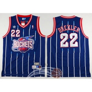 Maglie NBA Drexler,Houston Rockets Blu