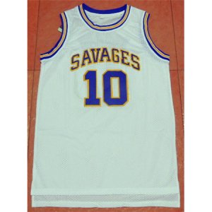 Maglie NBA NCAA Rodman,Savages Bianco