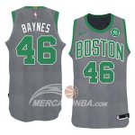 Maglia NBA Boston Celtics Aron Baynes Natale 2018 Verde