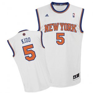 Maglie NBA Rivoluzione 30 Kidd,New York Knicks Bianco