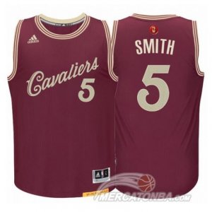 Maglie NBA Smith Christmas,Cleveland Cavaliers Rosso