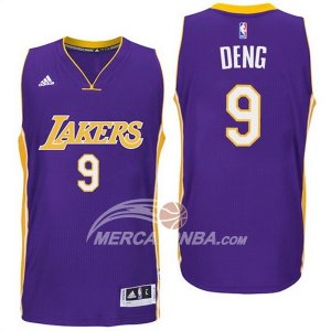 Maglie NBA Deng Los Angeles Lakers Purpura