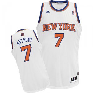 Maglie NBA Rivoluzione 30 Anthony,New York Knicks Bianco