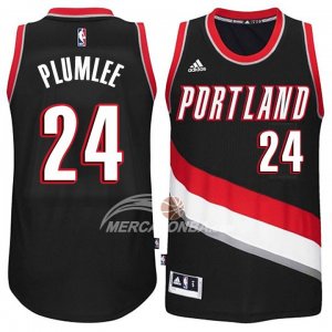 Maglie NBA Plumlee Portland Trail Blazers Negro