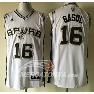 Maglie NBA Gasol,San Antonio Spurs Bianco
