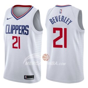 Maglie NBA Los Angeles Clippers Patrick Beverley Association 2017-18 Bianco