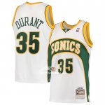 Maglia Seattle Supersonics Kevin Durant Mitchell & Ness 2007-08 Bianco