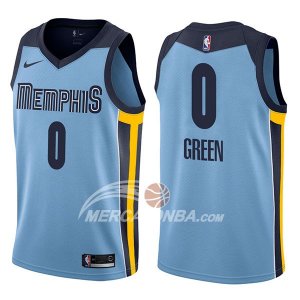 Maglie NBA Memphis Grizzlies Jamychal Green Statement 2017-18 Blu