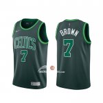 Maglia Boston Celtics Jaylen Brown Earned 2020-21 Verde