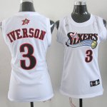 Maglia NBA Donna Iverson,Philadelphia 76ers Bianco