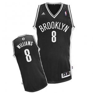 Maglie NBA Rivoluzione 30 Williams,Brooklyn Nets Nero