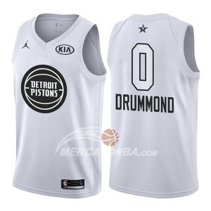 Maglie NBA All Star 2018 Detroit Pistons Andre Drummond Bianco
