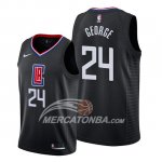 Maglia Los Angeles Clippers Paul George Statement 2019-20 Nero