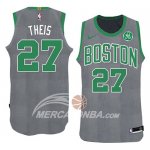 Maglia NBA Boston Celtics Daniel Theis Natale 2018 Verde