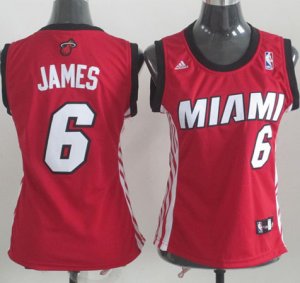 Maglie NBA Donna James,Miami Heats Rosso