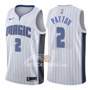 Maglie NBA Orlando Magic Elfrid Payton Association 2017-18 Bianco