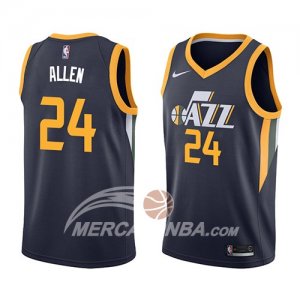Maglie NBA Utah Jazz Grayson Allen Icon 2018 Blu