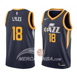 Maglie NBA Utah Jazz Jairus Lyles Icon 2018 Blu