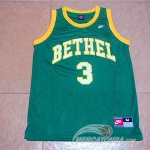 Maglie NBA NCAA Bethel Iverson Verde