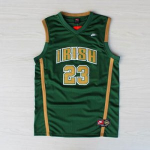 Maglie NBA NCAA James,Irish Verde