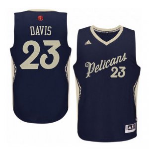 Maglie NBA Davis Christmas,New Orleans Pelicans Blauw
