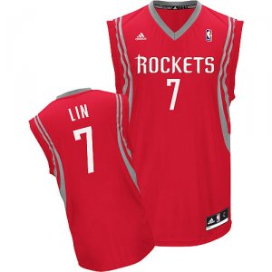 Maglie NBA Rivoluzione 30 Lin,Houston Rockets Rosso
