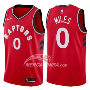 Maglie NBA Tornto Raptors Cj Miles Icon 2017-18 Rosso
