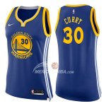 Maglia NBA Donna Stephen Curry Golden State Warriors Icon 2017-18 Blu