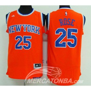 Maglie NBA Rose,New York Knicks Arancione
