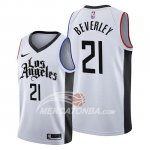 Maglia Los Angeles Clippers Patrick Beverley Citta Edition Bianco