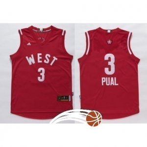 Maglie NBA Pual,All Star 2016 Rosso