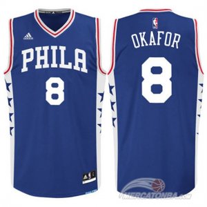 Maglie NBA Okafor,Philadelphia 76ers Blu