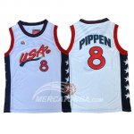 Maglia NBA Pippen USA 1996 Bianco