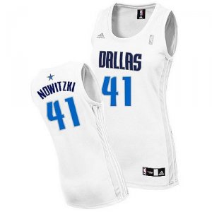 Maglie NBA Donna Nowitzki,Dallas Mavericks Bianco