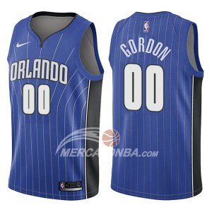 Maglie NBA Orlando Magic Aaron Gordon Icon 2017-18 Blu