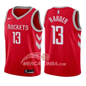 Maglie NBA Bambino Rockets James Harden Icon 2017-18 Rosso