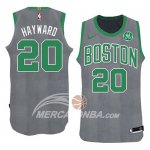 Maglia NBA Boston Celtics Gordon Hayward Natale 2018 Verde