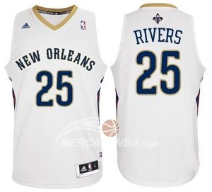 Maglie NBA Rivers New Orleans Pelicans Blanco