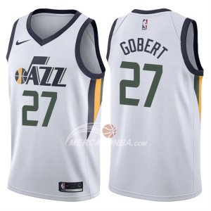 Maglie NBA Rudy Gobert Utah Jazz Association 2017-18 Nero