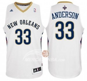 Maglie NBA Anderson New Orleans Pelicans Blanco