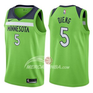 Maglie NBA Minnesota Timberwolves Gorgui Dieng Statement 2017-18 Verde