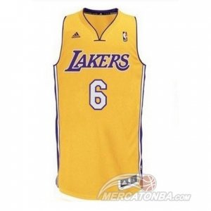 Maglie NBA Clarkson,Los Angeles Lakers Giallo