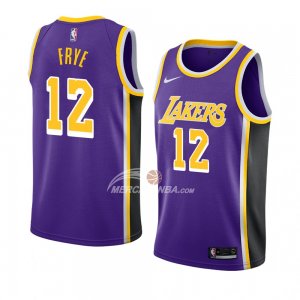 Maglie Los Angeles Lakers Channing Frye Statement 2018-19 Viola